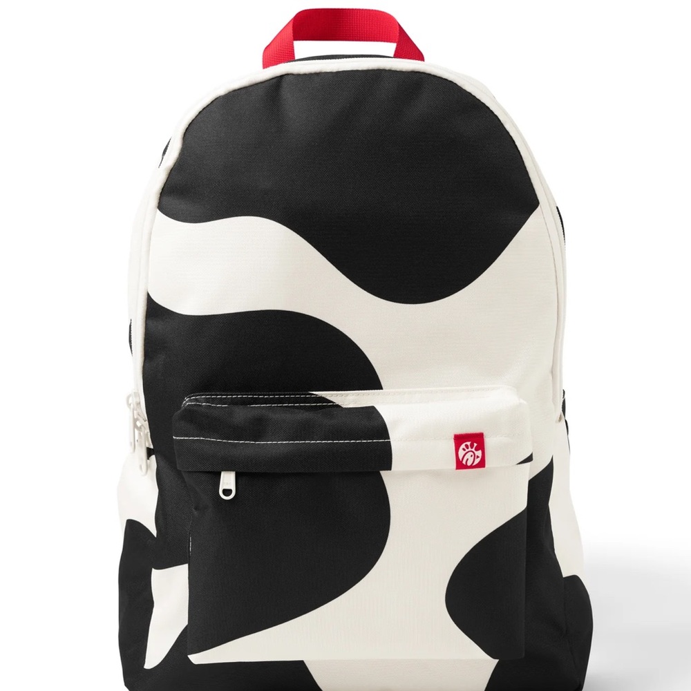 Chik-fil-A Cow Print Backpack